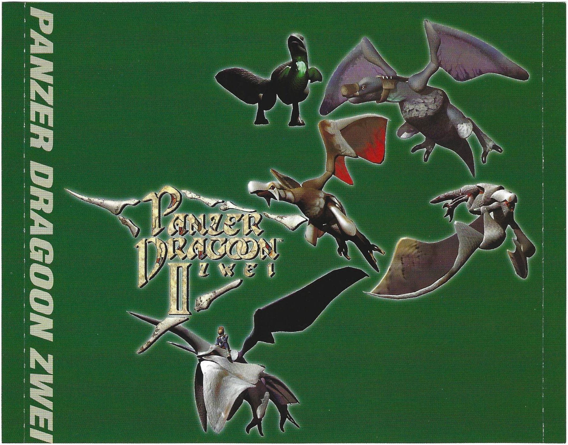 Panzer Dragoon Zwei - Sega Saturn - GS-9049 - NTSC-J : Sega